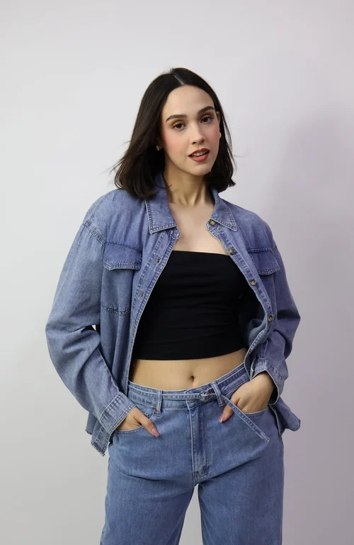 Denim shirt