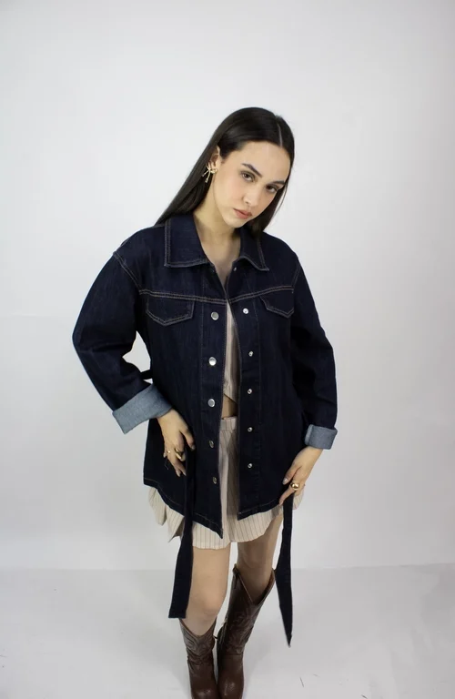 Denim overshirt