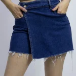 Denim miniskirt