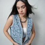 Chic cowgirl vest