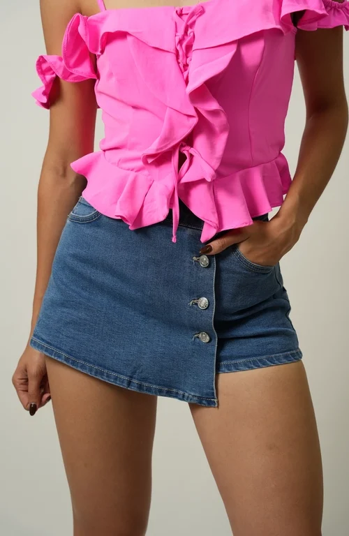 Short falda
