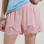 Satin lace