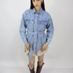 Denim overshirt