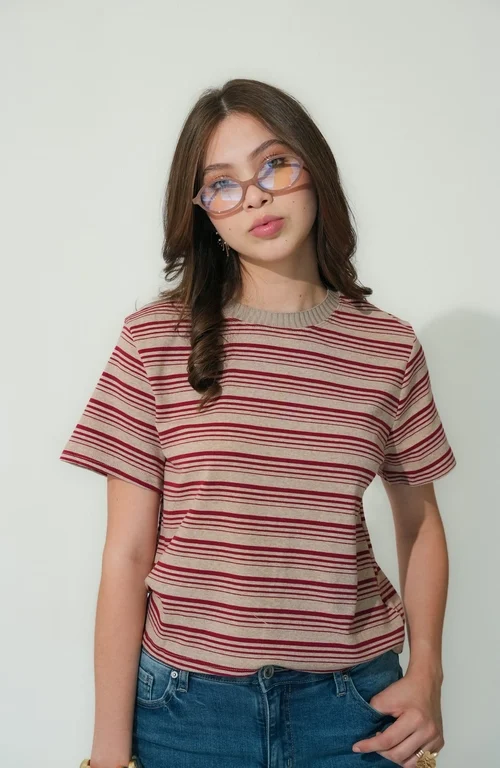 Tee terra stripes