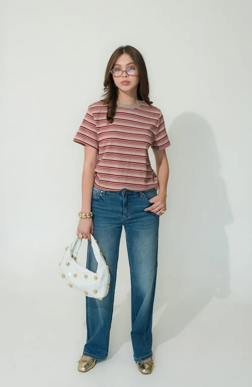 Jeans glitz border