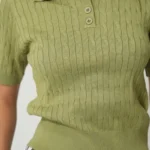 Cable knit sweater